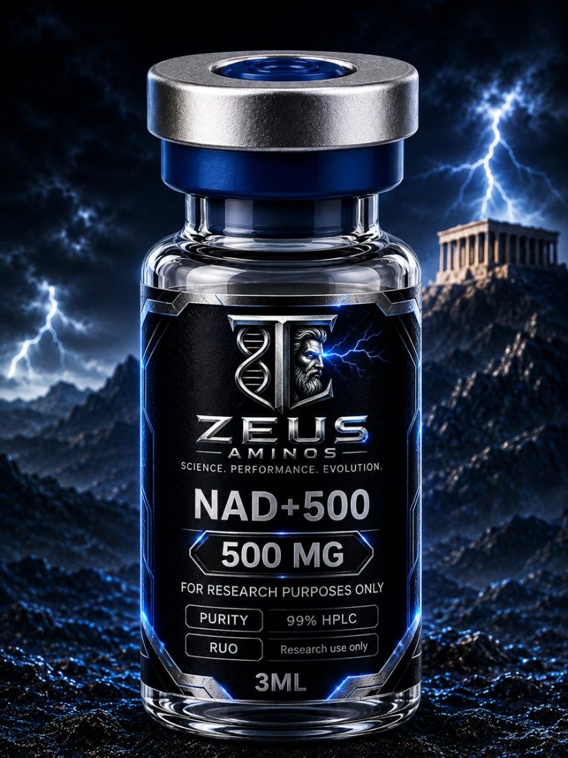 NAD+ 500 mg research peptide vial
