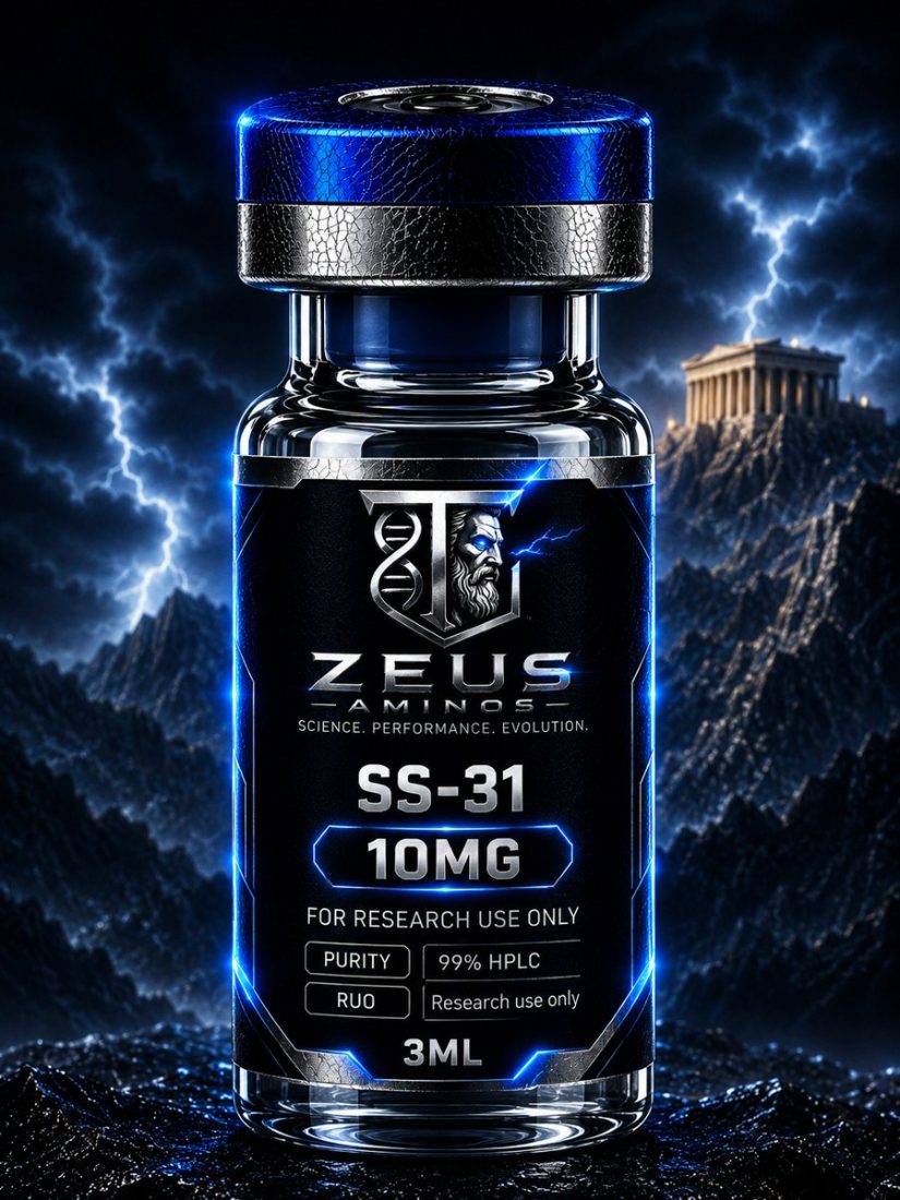 SS-31 10 mg research peptide vial